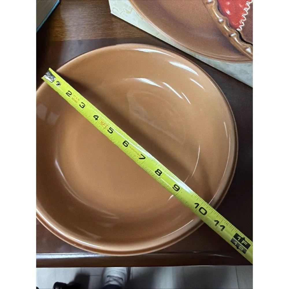 Vintage‎ Venture Cherry Pie Dish Plate made in Japan With Lid And Original Box